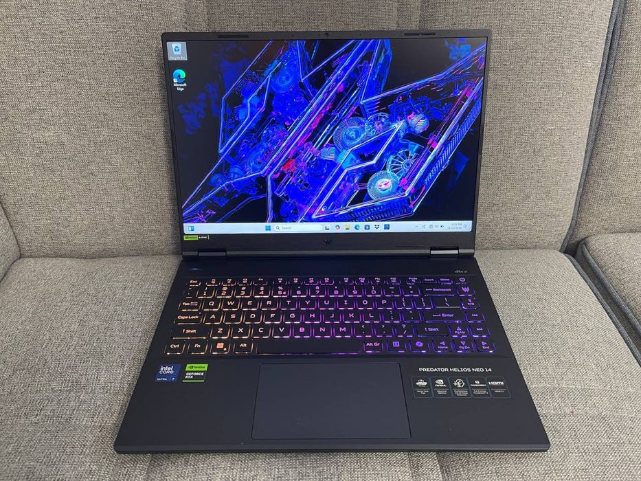 Acer Predator Helios Neo 14  60часов