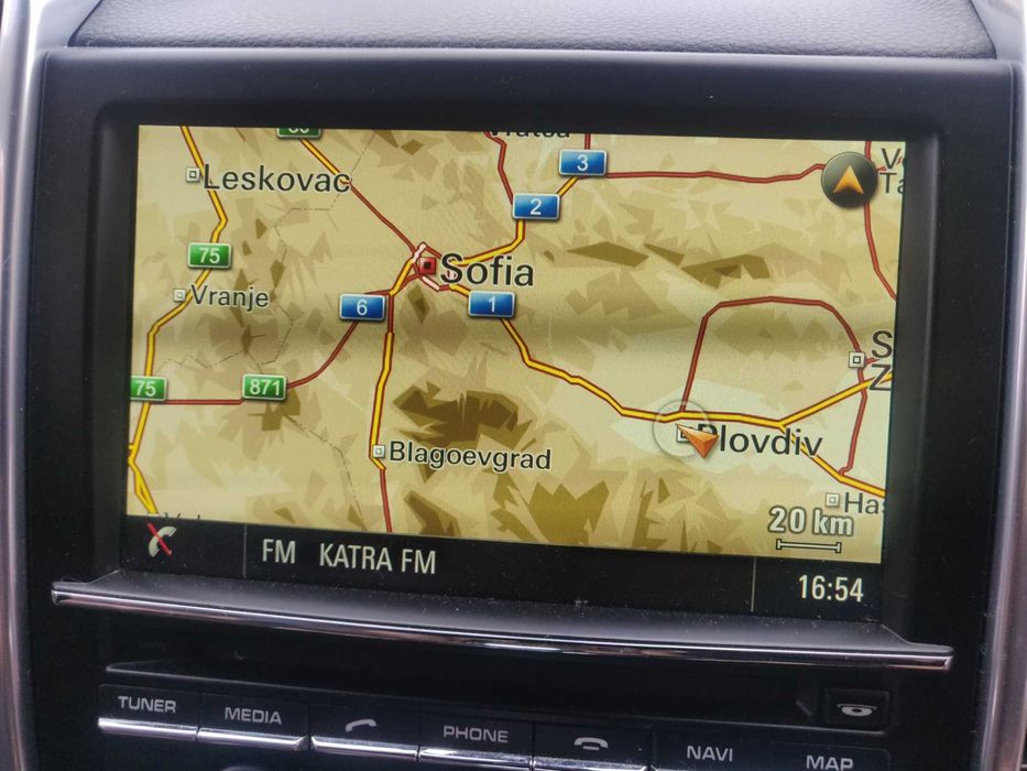 Смяна регион карти, навигация на Aмерикански и Kанадски коли за Европа