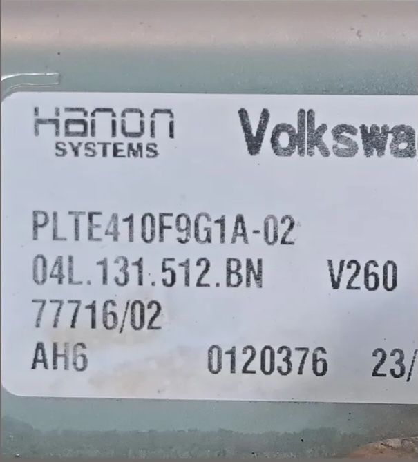 Racitor EGR 1.6 tdi Skoda Octavia 2.0 tdi vw Crafter cod: 04L131512BN