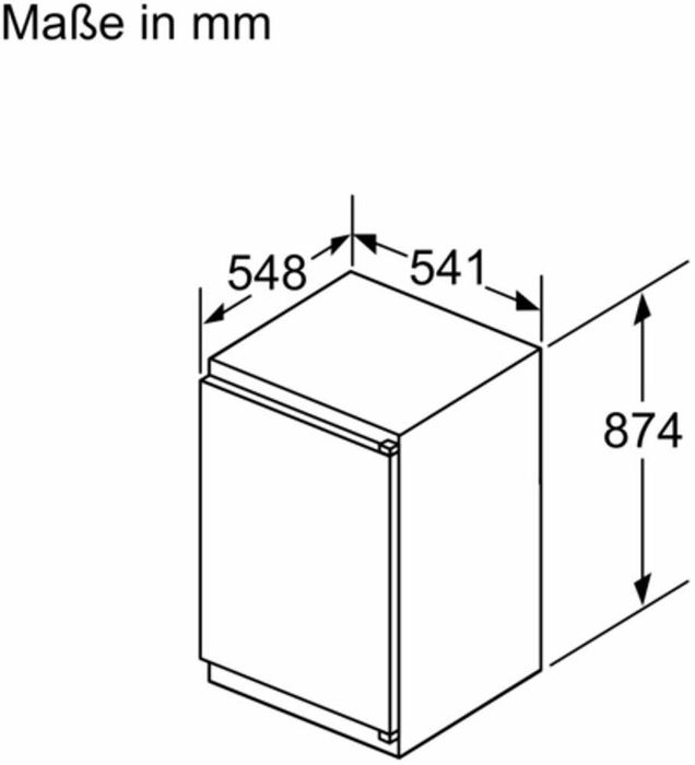 Хладилник за вграждане SIEMENS KI21RNSE0 87,4см.