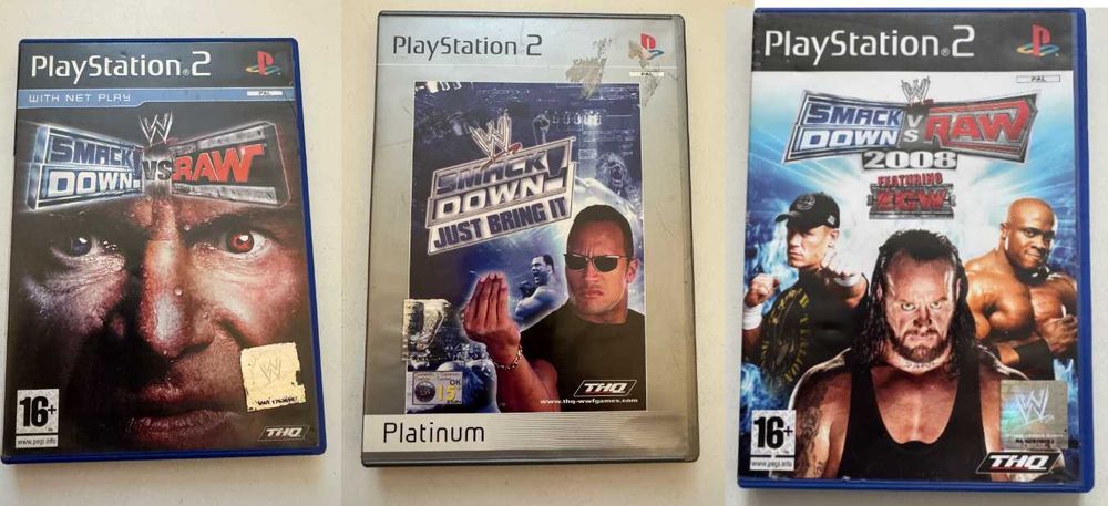 WWF и WWE игри за PS2