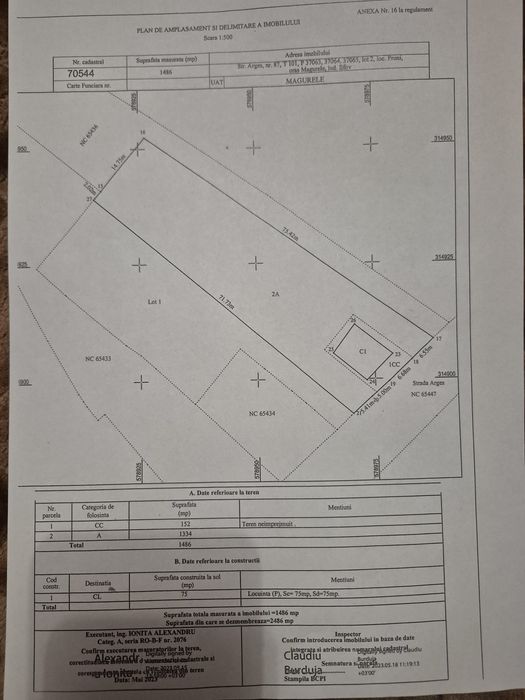 Vand teren la 30 min de București