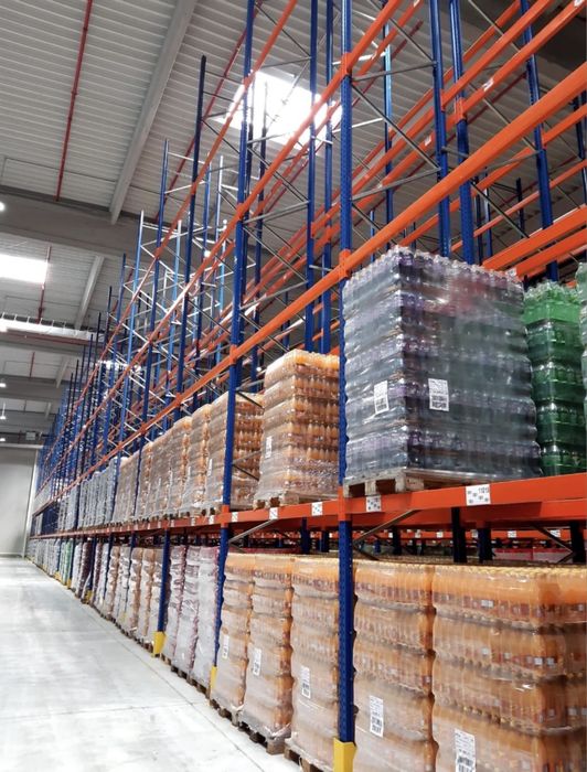 Rafturi metalice depozitare paleti