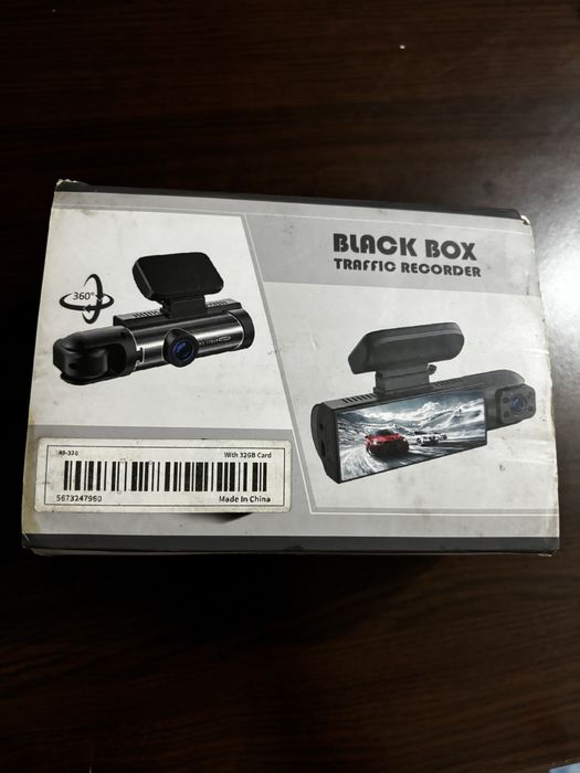 Cameră auto Full HD 1080P cu Night Vision si card 32GB inclus