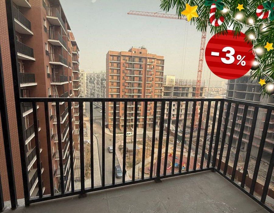 1 комнатная квартира 31,6 м2 Рисовой базар Assalam Soxil