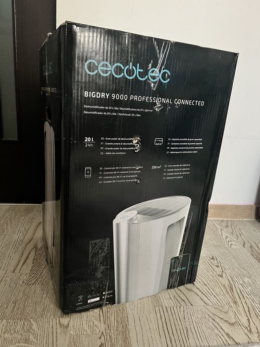 Dezumidificator Cecotec Bigdry 9000 Connected 90Mp, 20 Litri pe zi
