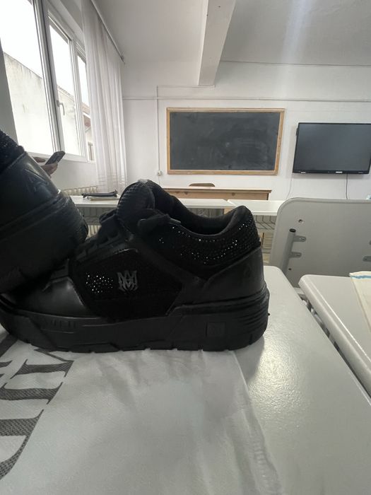 Amiri MA-1 negri cu diamante