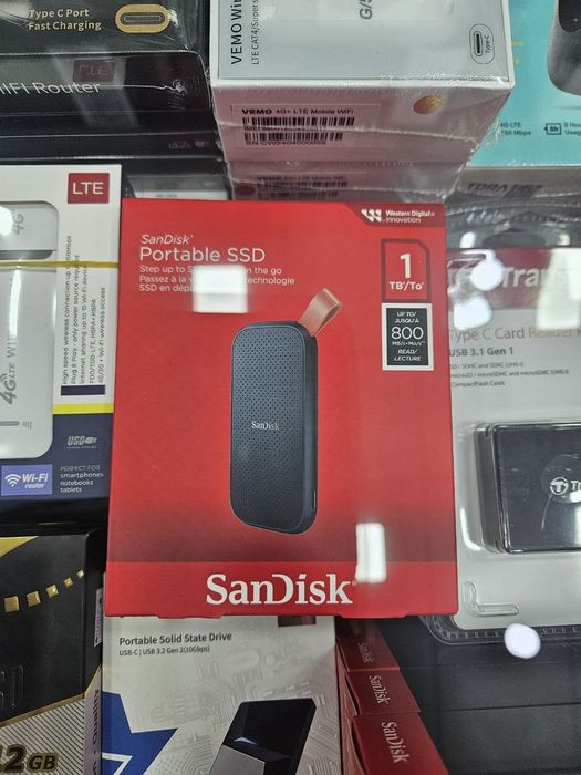1tb 2tb SanDisk Extreme Portable SSD Hard, Внешний диск, Есть доставка
