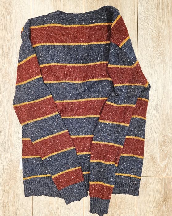 Cardigan pulover HUMÖR Danemarca Lână & Mătase - Stil Retro Nautic