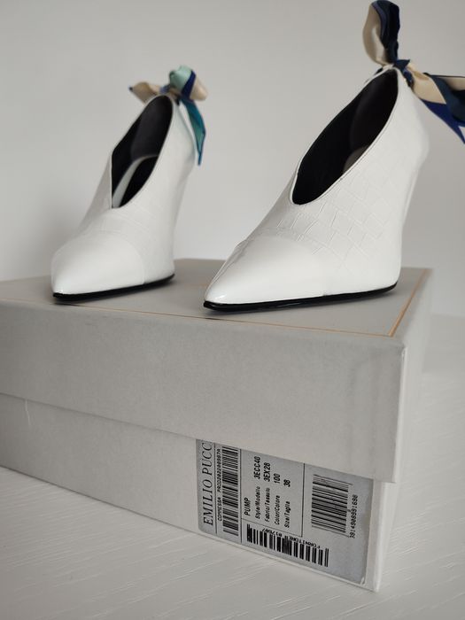 Pantofi pumps Emilio Pucci piele naturala