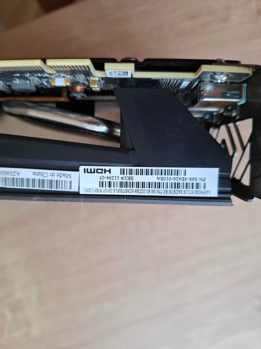 Placa.video Radeon rx 5700 de 8gb