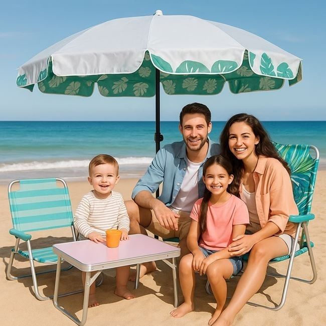 Сгъваема маса - алуминиева, лека, компактна