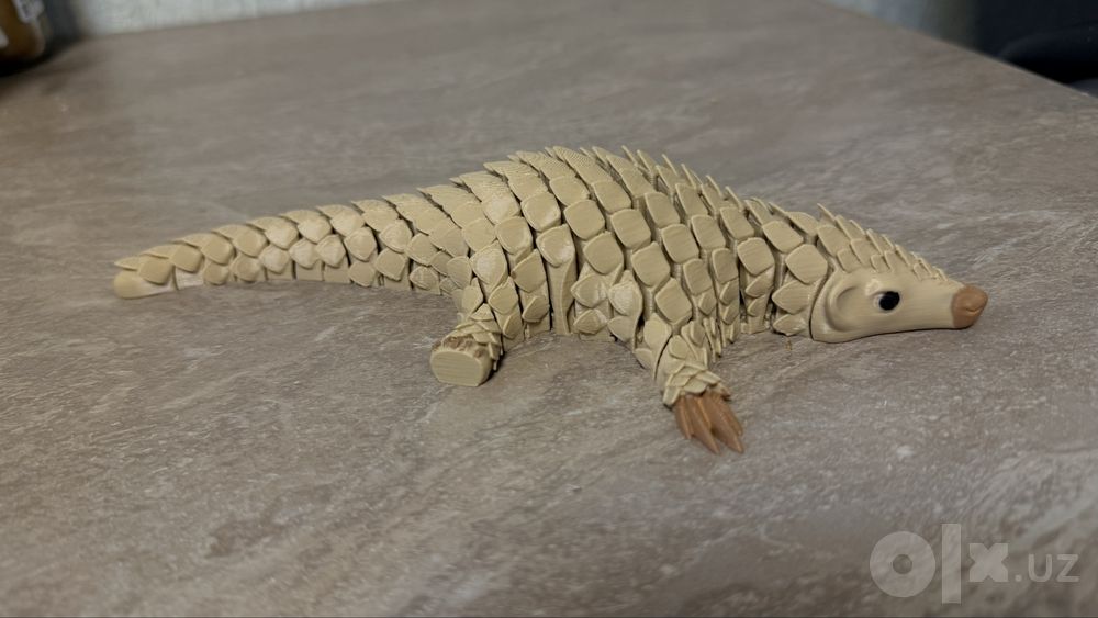 Игрушка-антистресс Гибкий Панголин (Flexi Pangolin) 3D-печать