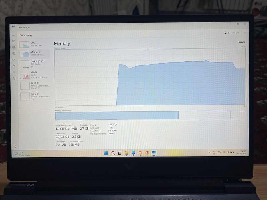 Hp Victus 15 Rtx3050