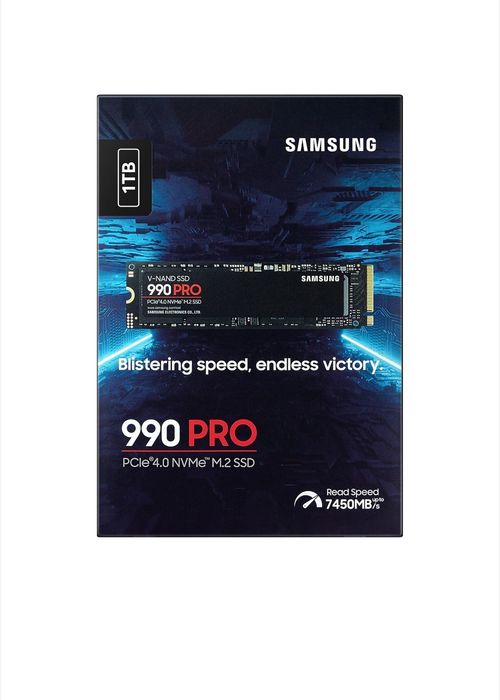 Solid State Drive (SSD) Samsung 990 PRO 1TB, PCIe Gen 4.0 x4, NVMe, M.2