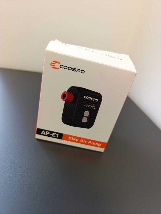 CooSpo Mini Electric Pump 120 PSI, pompă electrică portabilă pentru bicicletă