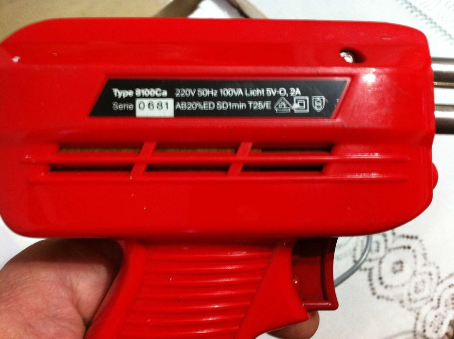 Pistol de lipit Weller Record 100W + anse  ( trusa