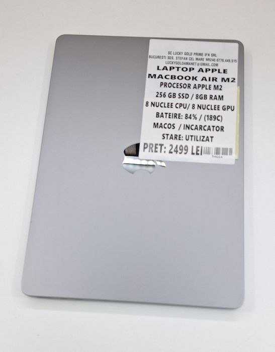 Apple MacBook Air M2 256Gb 8Gb Garantie/Factura #54664