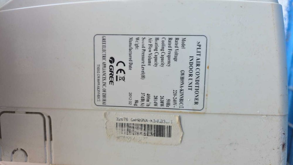 Aparate de Aer Conditionat de tip INVERTER 9000 BTU Marci : Gree, T-Klima si  AC Inverter 12000 BTU : Heinner