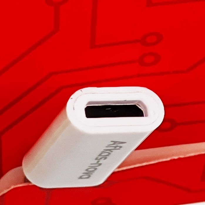 Переходник micro USB гнездо – штекер iPhone Afkas-Nova A-042