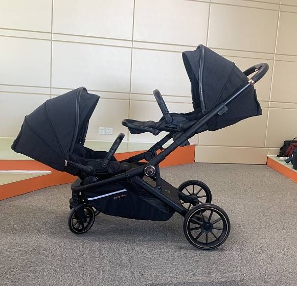 Коляска для двойняшки егизаклар учун