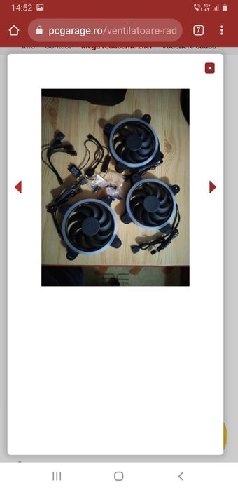 Ventilatoare SilentiumPC Sigma HP 120 + controller RGB