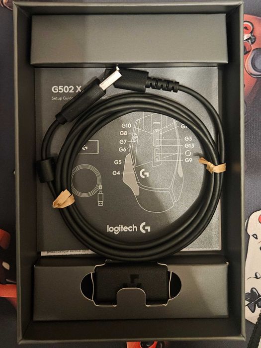 Logitech G502 X PLUS – Wireless RGB – Nou, Sigilat – Preț bun!