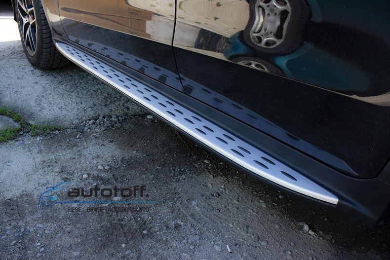 Praguri laterale Mercedes GLC Coupe C253 (2015+) din aluminiu
