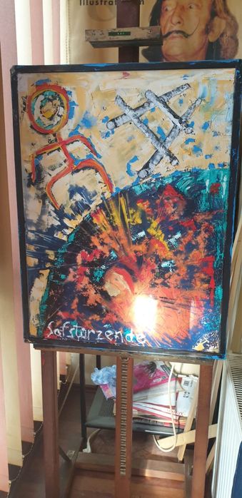 Tablou “IMPLOZIE” artist: Saf