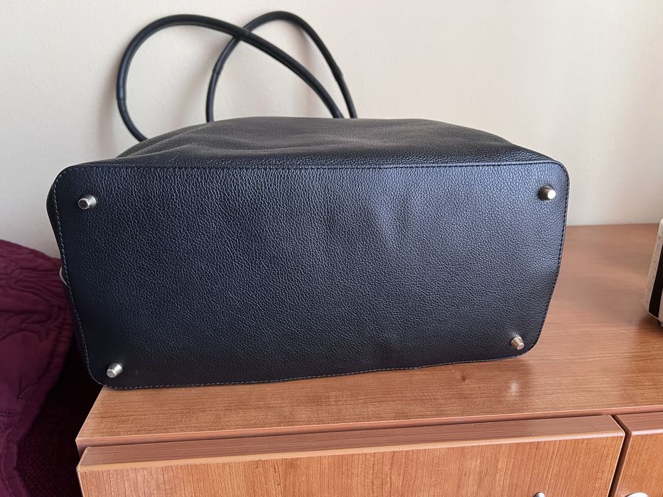 Дамска чанта естествена кожа Furla