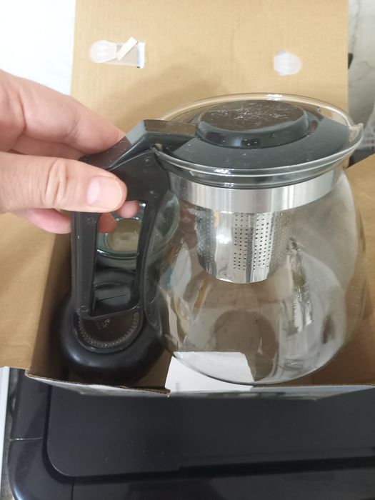 Стеклянный чайник