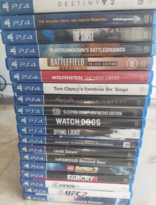 [PS4/PS5] Vând 116 jocuri originale pentru PlayStation 4 și 5 //poze reale