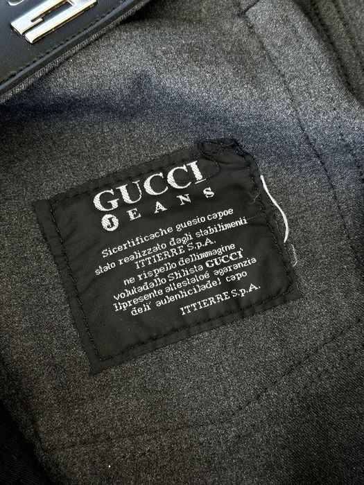 Мъжки дънки Gucci Jeans (Made In Italy) - размер 34(L), Отлично състояние ОРИГИНАЛ