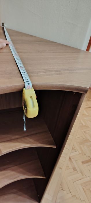 Шкаф угловой полка книжная