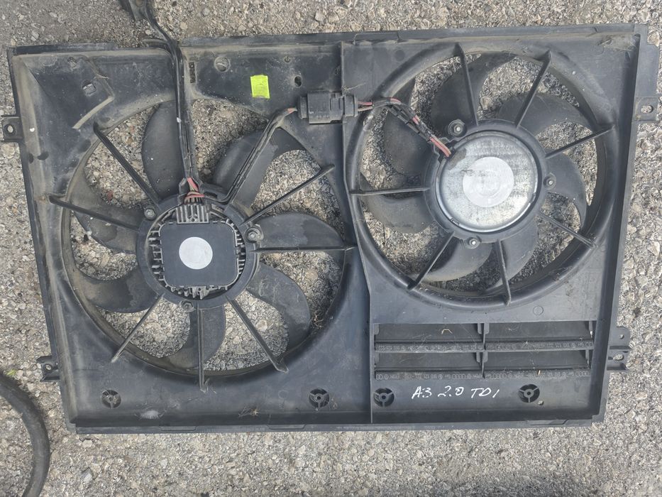 Охладителна перка Audi A3 VW Golf Touran Skoda охлаждаща радиатор Ауди Фолксваген Шкода