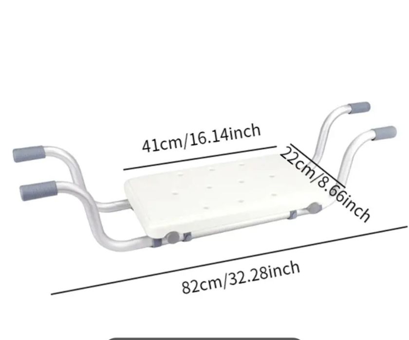 Алюминиевая скамейка для ванны