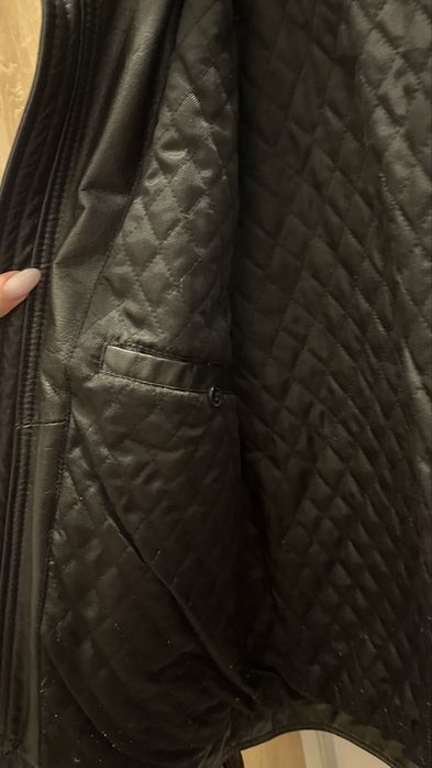 Мъжко кожено яке Barneys Originals – естествена кожа-Barneys