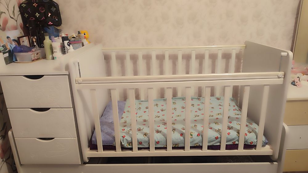 Детский манеж деревяный