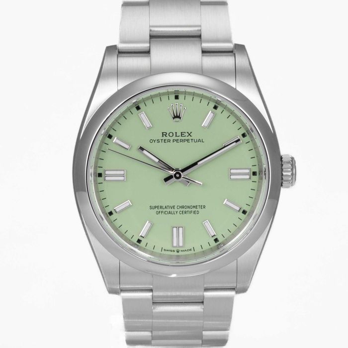 Rolex Oyster Perpetual 36mm 126000 Pistachio dial