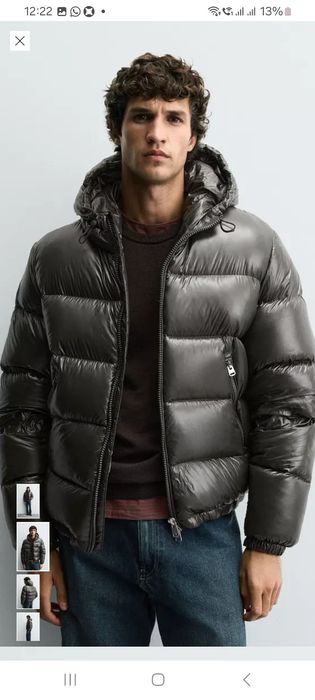 Пуховик куртка Zara