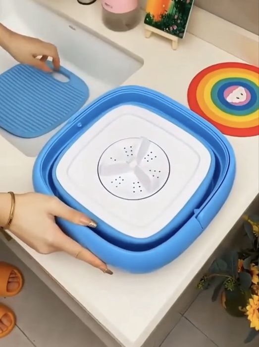 Mini kir yuvish mashinasi Yig’iladigan yetkazib berish bepul