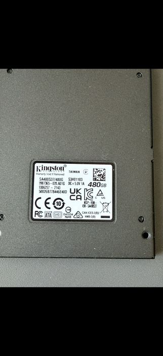 Ssd kingston 480 gb
