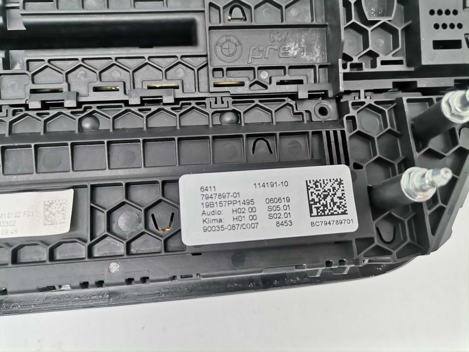 7949897 Панел Клима Аудио контрол BMW G30 G31 G32 GT