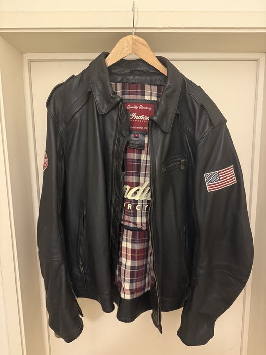 Мъжко кожено яке Indian Motorcycle