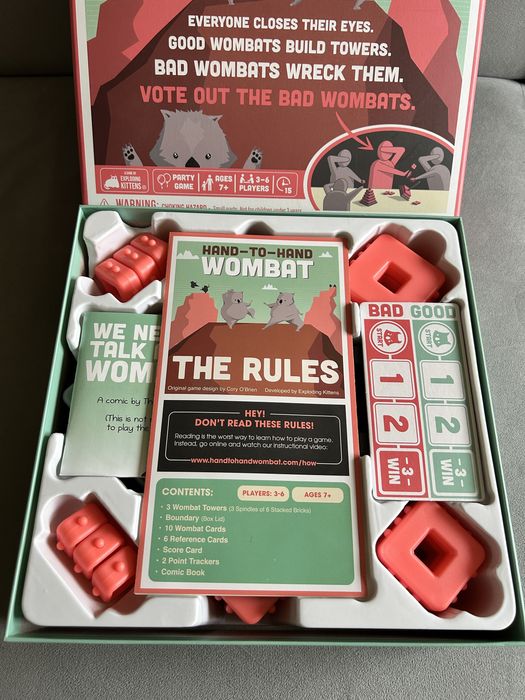 Настолна игра Hand-to-Hand Wombat