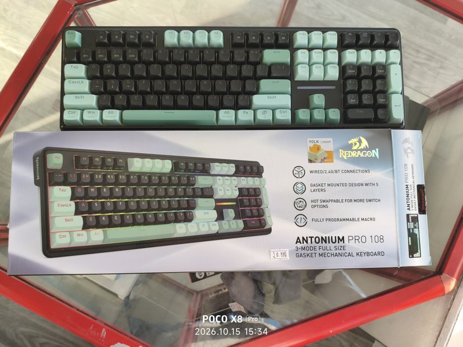 REDRAGON Antonlum 108 pro