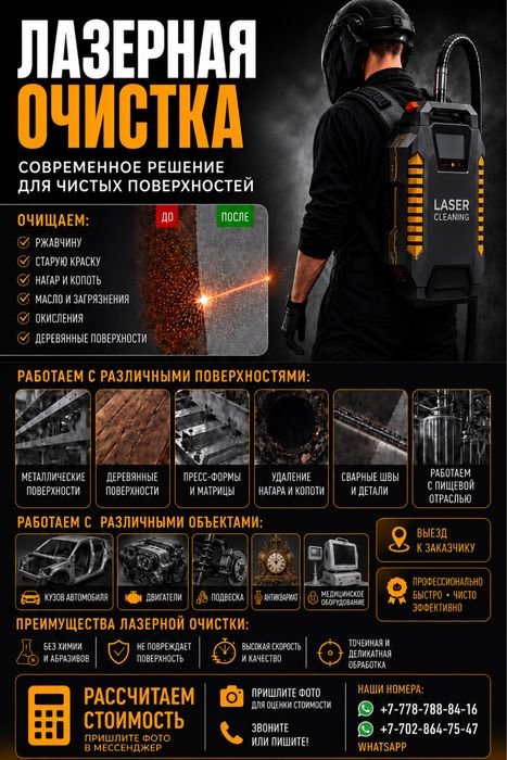 Лазерная очистка металла