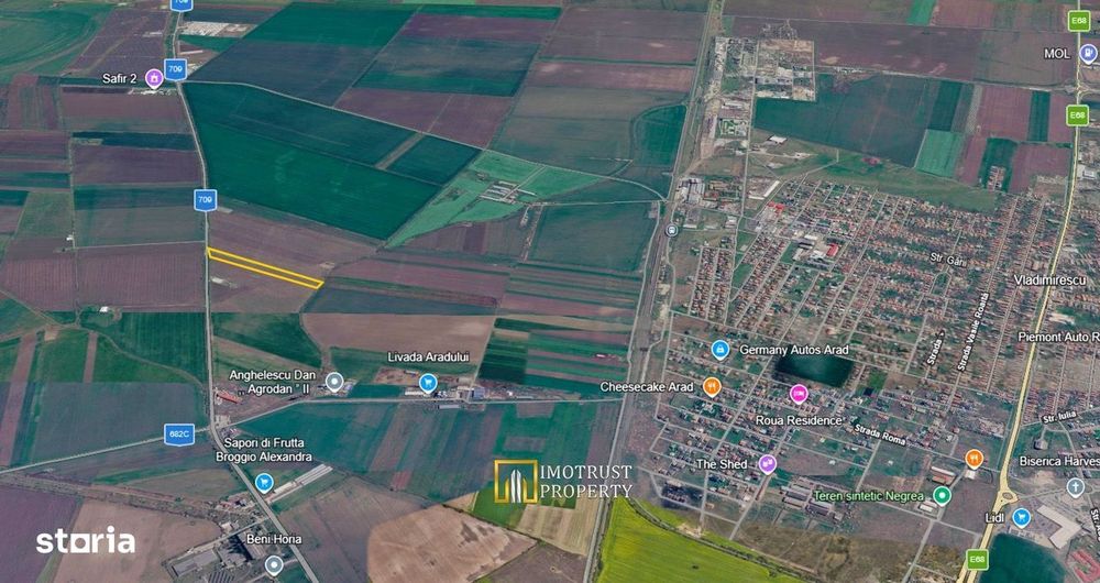 Teren agricol de vanzare Arad