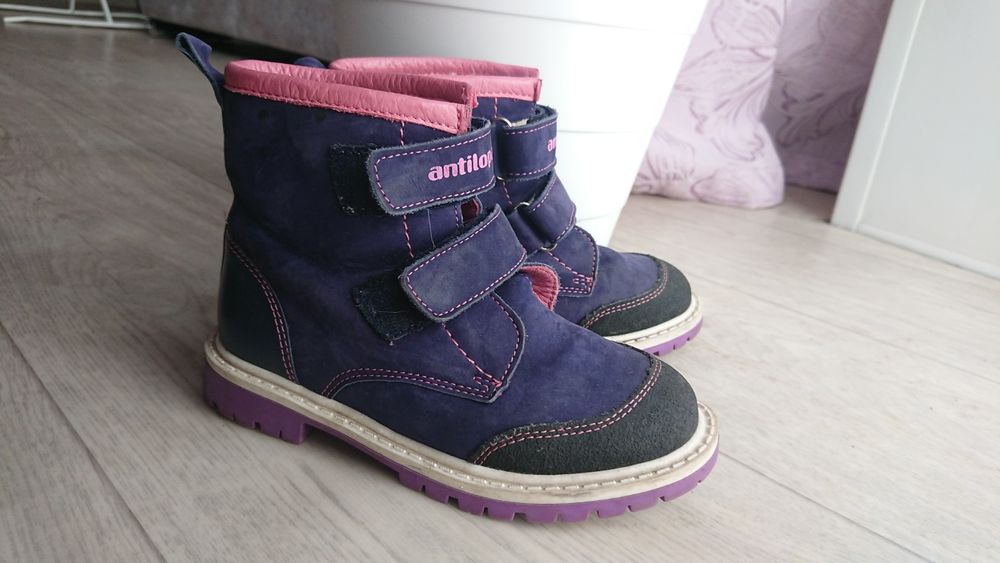 Зимное ботинки детские