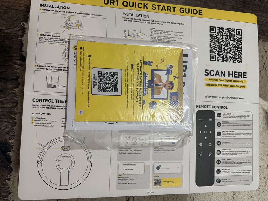 Uninell UR1 Robot vacuum cleaner